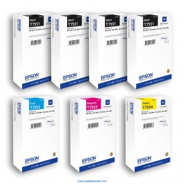 Epson T7551/2/3/4 XL pack 7 unidades original