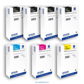 Epson T7551/2/3/4 pack 7 unidades original