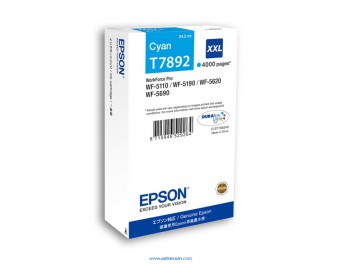 Epson T7892 XXL cian original