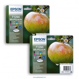 Epson T1295 2x pack 4 colores original