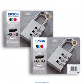 Epson 35 2x pack 4 colores original