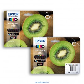 Epson 202 2x pack 5 colores original