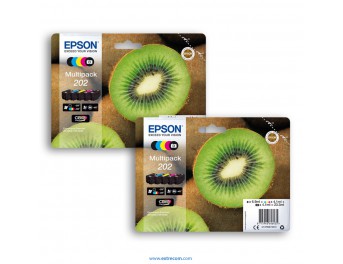 Epson 202 2x pack 5 colores original