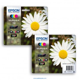 Epson 18 XL pack 4 colores original