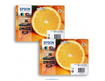 Epson 33 XL 2x pack 5 colores original