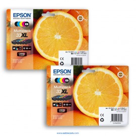 Epson 33 XL 2x pack 5 colores original