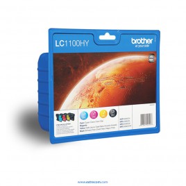 Brother LC1100hyVALBP pack 4 colores original