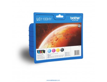 Brother LC1100HYVALBP pack 4 colores original