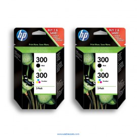 HP 300 2x pack 2 unidades original