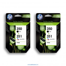 HP 350/351 2x pack 2 unidades original 