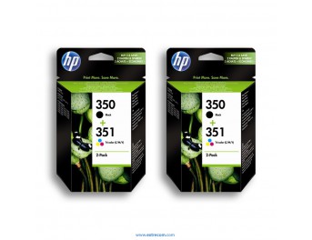HP 350/351 2x pack 2 unidades original 
