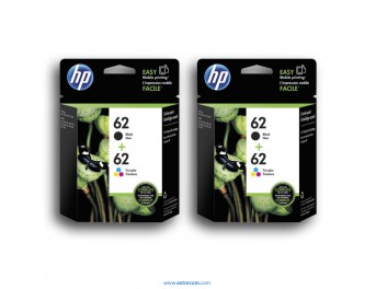 HP 62 2x pack 2 unidades original