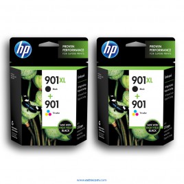 HP 901 XL 2x pack 2 unidades original