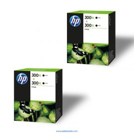 HP 300 XL 2x pack 2 negro original