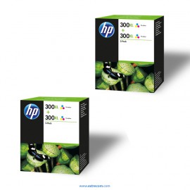 HP 300 XL 2x pack 2 color original