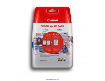 Canon PG-545/CL-546 XL pack photo value 2 cartuchos original