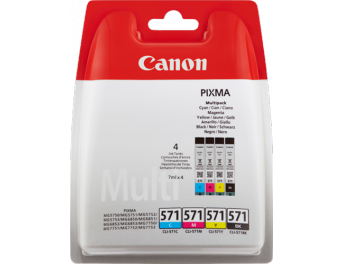 Canon CLI-571 pack 4 unidades original