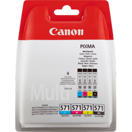 Canon CLI571 pack 4 unidades original