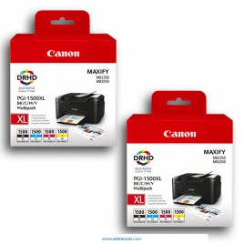 Canon PGI-1500 XL 2x pack 4 unidades original