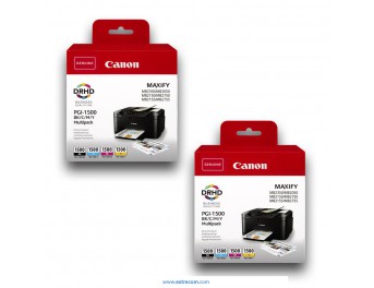 Canon PGI-1500 2x pack 4 unidades original