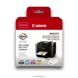 Canon PGI-2500 pack 4 colores original