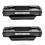 pack 2 tóner compatible para hp 06a