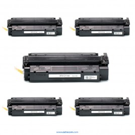 HP 15A pack 5 unidades negro compatible