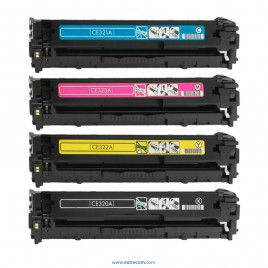 HP 128A pack 4 unidades compatible