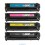 pack 4 tóner compatible para hp 128a