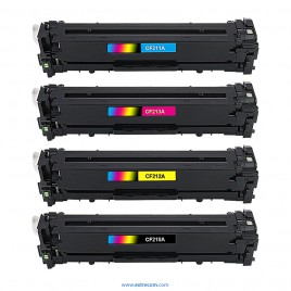 HP 131A pack 4 unidades compatible