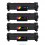 pack 4 tóner compatible para hp 304a