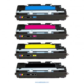 pack 4 tóner compatible para hp 308a + 309a