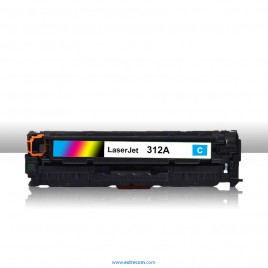 tóner compatible cyan  para hp 312a