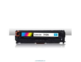 tóner compatible cyan  para hp 312a