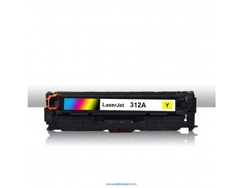 tóner compatible amarillo para hp 312a