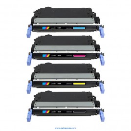 HP 643A pack 4 colores compatible