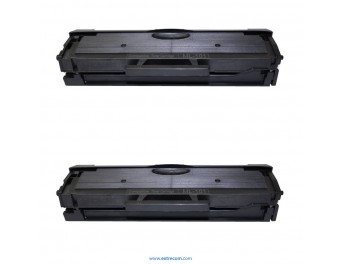 Samsung 101 pack 2 unidades negro compatible