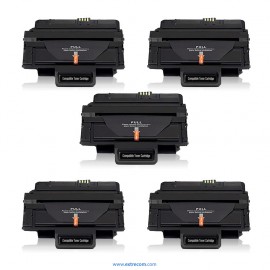 Samsung 204 pack 5 unidades negro compatible