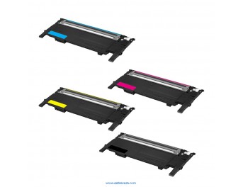 Samsung P4072C pack 4 colores compatible