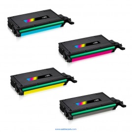 Samsung 6092 pack 4 colores compatible