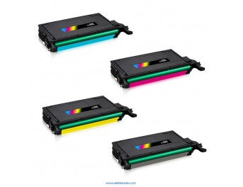 Samsung 6092 pack 4 colores compatible