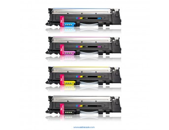 Samsung P406C pack 4 colores compatible