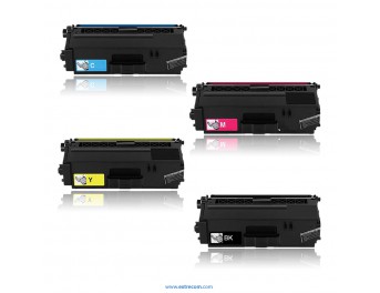 Brother TN-326PK pack 4 colores compatible