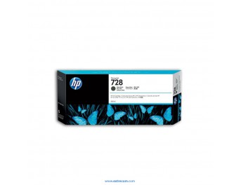 HP 728 negro mate original (300 ml)