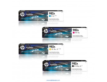 HP 982A pack 4 colores original 