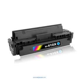 HP 410X cian compatible