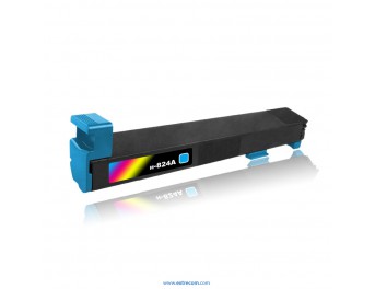 tóner compatible cyan para hp 824a