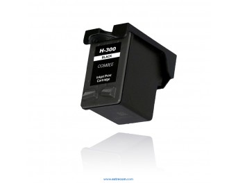 cartucho 300 xl negro compatible para hp
