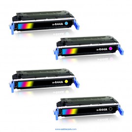 HP 644A pack 4 colores compatible