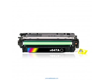 tóner compatible negro para hp 647a